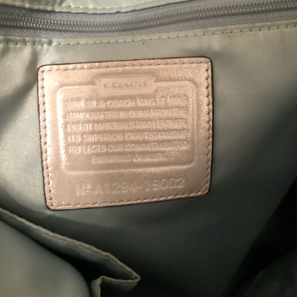 Silver Coach Purse - Picture 2 of 5